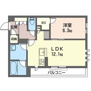 Casa Arcana【1階】の間取り