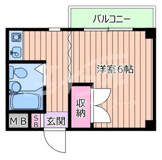 R&E関大前マンション【3階】の間取り