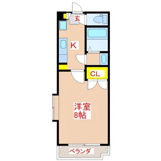 Grand Kisyaba【5階】の間取り