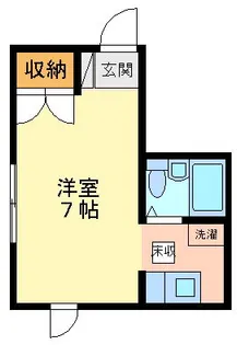 サンティーヌ小金井【1階】の間取り