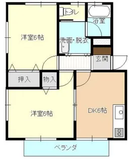 FIGARO【2階】の間取り