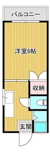 サンシャイン上之園【5階】の間取り