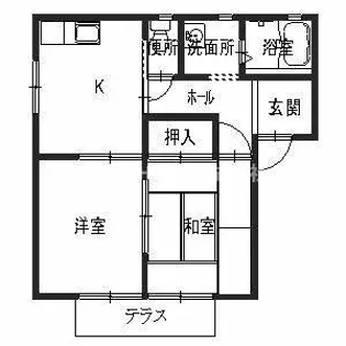 ファミーユ【1階】の間取り