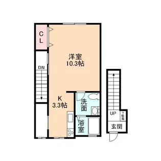 ソリハル【1階】の間取り