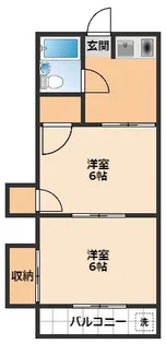 紅ビル21【3階】の間取り