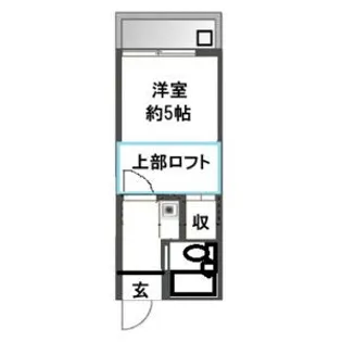 メゾン・アマーナ【1階】の間取り