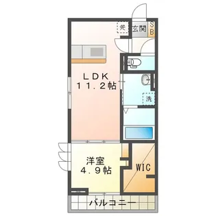 グランドネーフルときわII【2階】の間取り