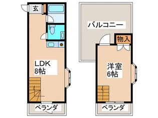 ペンパルU【5階】の間取り