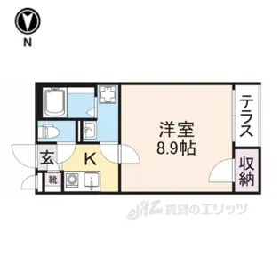 クレイノOOMURA【2階】の間取り