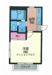 ハイツスギハラ【2階】の間取り