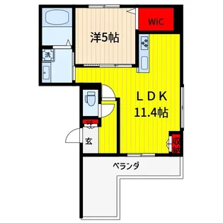 MAISON de Soie【3階】の間取り