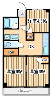 相模原昭和ビル【3階】の間取り