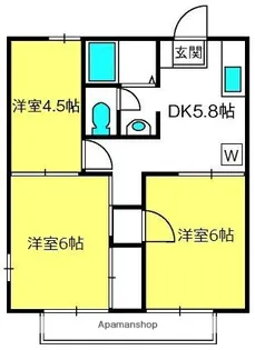 MINT HOUSE A棟【1階】の間取り