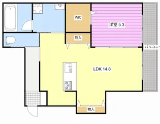 エクストラ【2階】の間取り