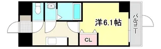 ワールドアイURBAN GATE【8階】の間取り