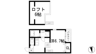 felicite(フェリシテ)【1階】の間取り