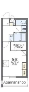 レオパレスドリーム【3階】の間取り