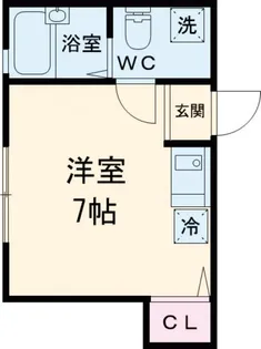 エフォート西池袋【2階】の間取り