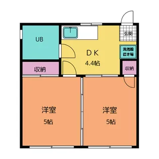第1川瀬ビル【3階】の間取り
