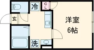 クレサージュ新松戸II【3階】の間取り