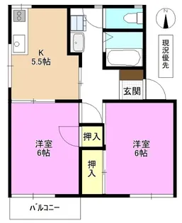 ラプラス東山アレイ【1階】の間取り