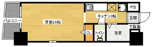 パティオ東荒神【5階】の間取り