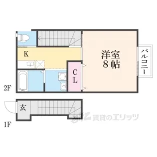 ブセナテラス1番館【2階】の間取り