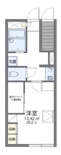 レオパレスシャルム【1階】の間取り