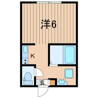 クレストコート上渋佐II【2階】の間取り