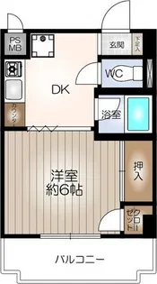 プラゼール【2階】の間取り
