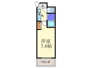 シャルム平尾【2階】の間取り