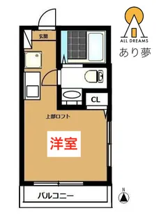 N harbor Lagoon篠原西町A棟【2階】の間取り