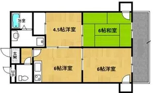 ハイクレストマンション【2階】の間取り