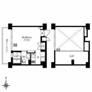 シュロス武蔵新城【5階】の間取り