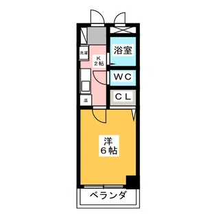 サコ グレイスフル【2階】の間取り