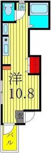 ドリームハウス亀有【2階】の間取り