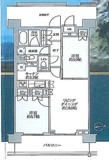 クリーディア茅ケ崎【3階】の間取り