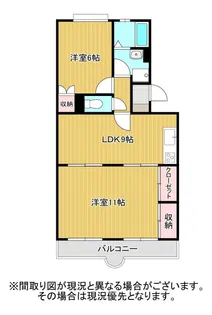 メゾン春日町【1階】の間取り