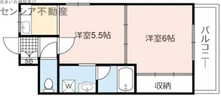 アーバンフレーム21【3階】の間取り