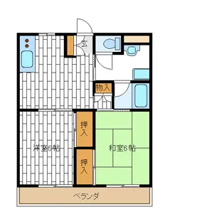 グローバル西葛西【4階】の間取り