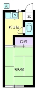 メゾン13番【2階】の間取り