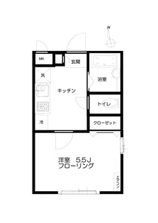 WhiteVilla碑文谷~ホワイトヴィラ~【2階】の間取り