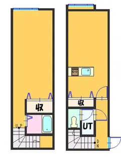 サウスソニア115【2階】の間取り