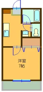テラス玉川学園II【2階】の間取り