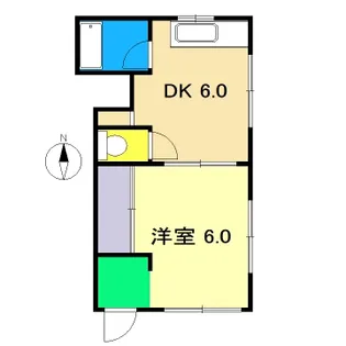 ふじハイツ【3階】の間取り