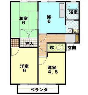 一刻館【2階】の間取り