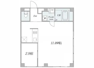 GRAFFITI西新井【3階】の間取り