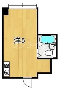 ジオナ深江橋【6階】の間取り