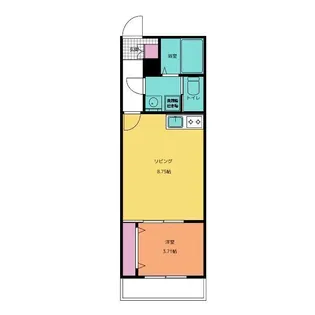 AJ幕張II【1階】の間取り
