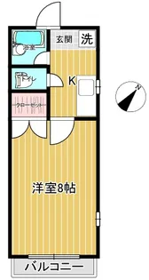 エクセルシャトー川平II【2階】の間取り